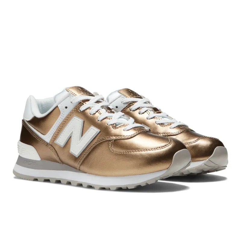 New Balance 574 Gold / White (WL574V2-37833)