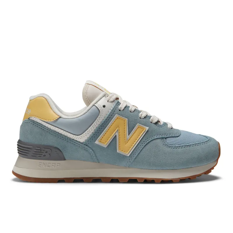 New Balance 574 Light Slate / Wheat Field (WL574V2-37828)
