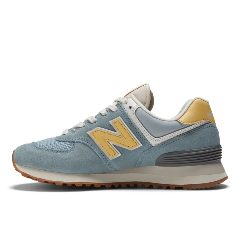 New Balance 574 Light Slate / Wheat Field (WL574V2-37828)