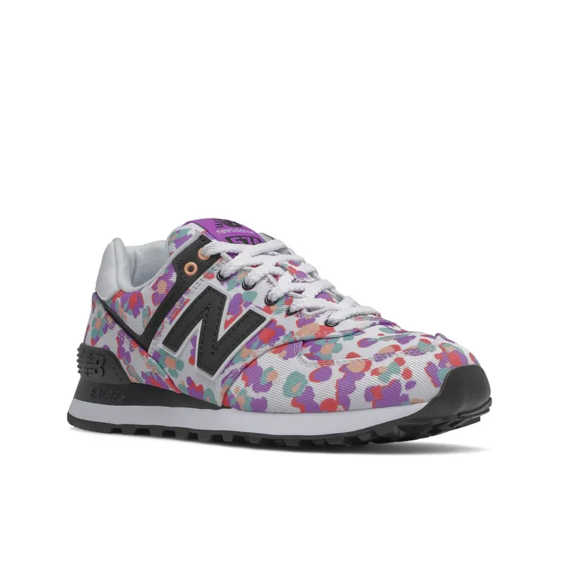 New Balance 574 White / Heliotrope (WL574V2-36554)