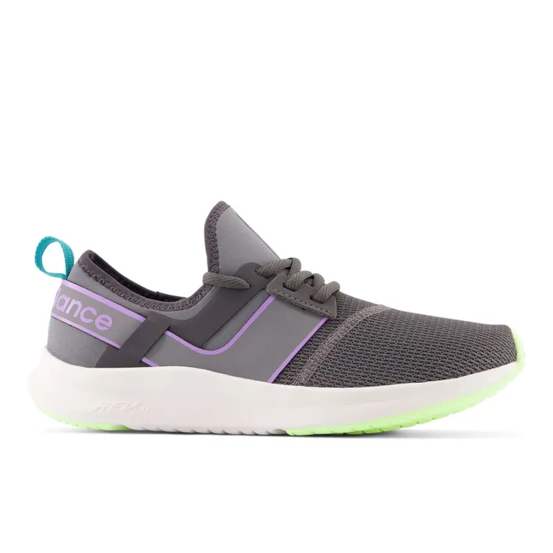 New Balance NB Nergize Sport Castlerock / Magnet / Electric Purple (WNRGSV1-40736)