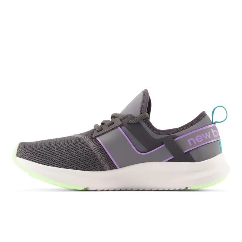 New Balance NB Nergize Sport Castlerock / Magnet / Electric Purple (WNRGSV1-40736)