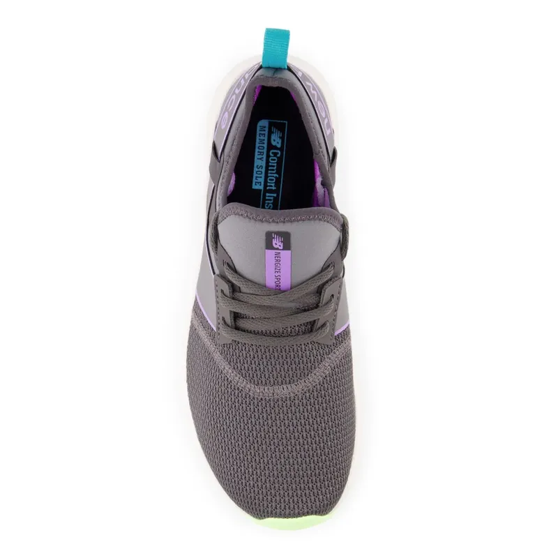 New Balance NB Nergize Sport Castlerock / Magnet / Electric Purple (WNRGSV1-40736)