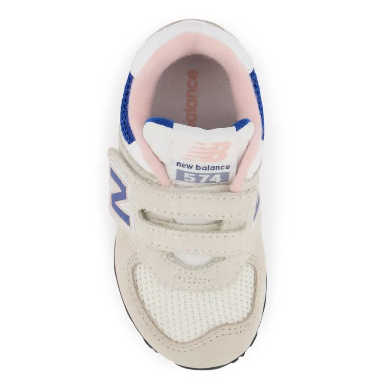New Balance 574 Hook & Loop Moonbeam / Blue Groove (IV574V1-37197)