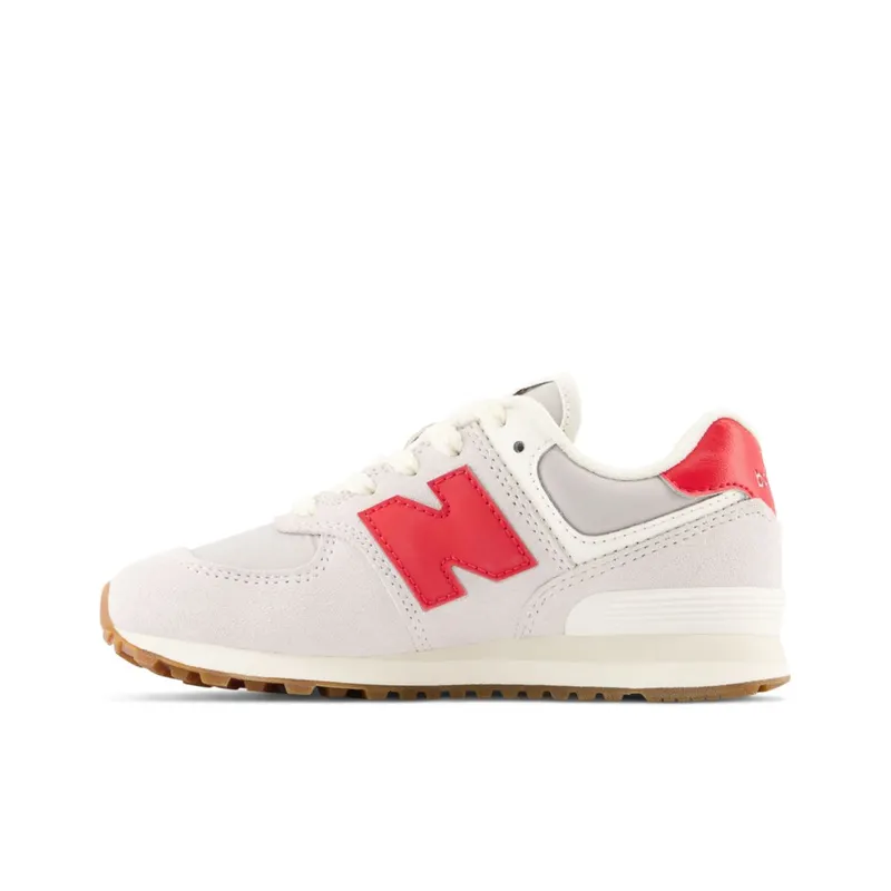 New Balance 574 Nimbus Cloud / Light Aluminum / True Red (PC574V1-39030)