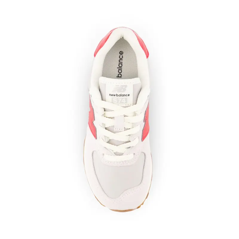 New Balance 574 Nimbus Cloud / Light Aluminum / True Red (PC574V1-39030)