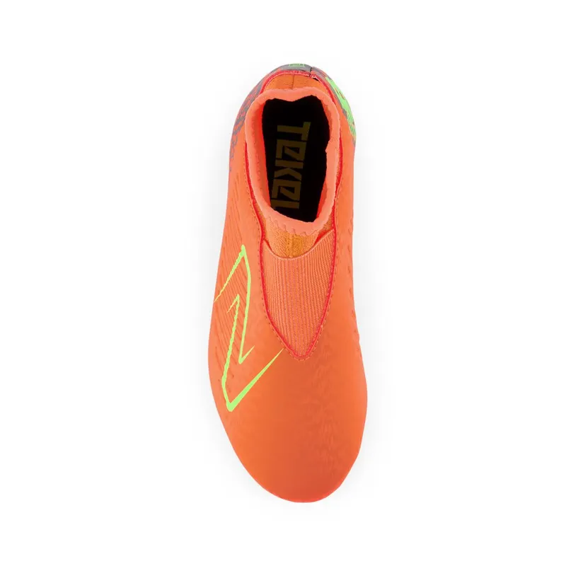 New Balance Tekela v4 Magique Junior FG Neon Dragonfly / Black / Coloro Green (SJT3FV4-41622)