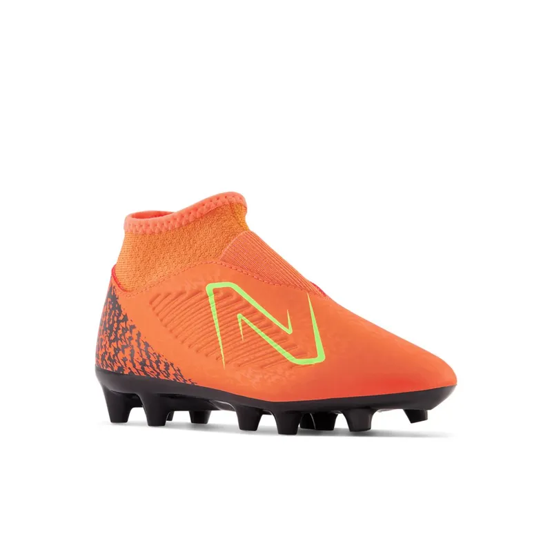 New Balance Tekela v4 Magique Junior FG Neon Dragonfly / Black / Coloro Green (SJT3FV4-41622)