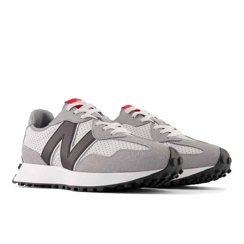 New Balance 327 Steel / True Red (U327V1-40106)