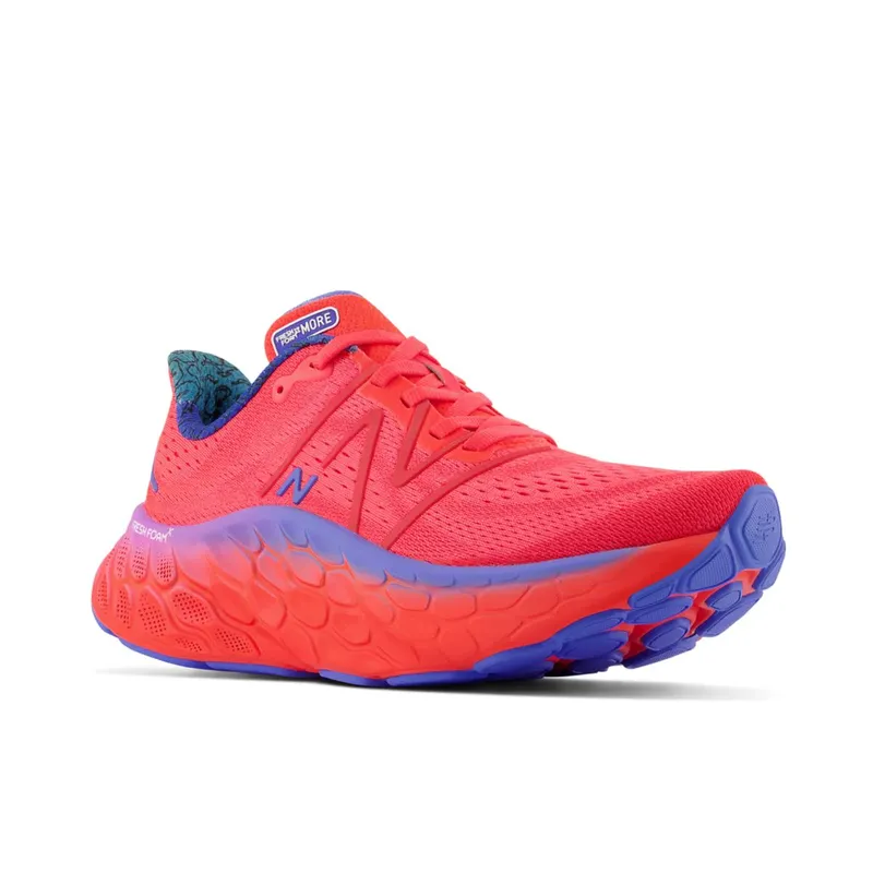 New Balance Fresh Foam X More v4 Electric Red / Bright Lapis (WMORV4-42151)