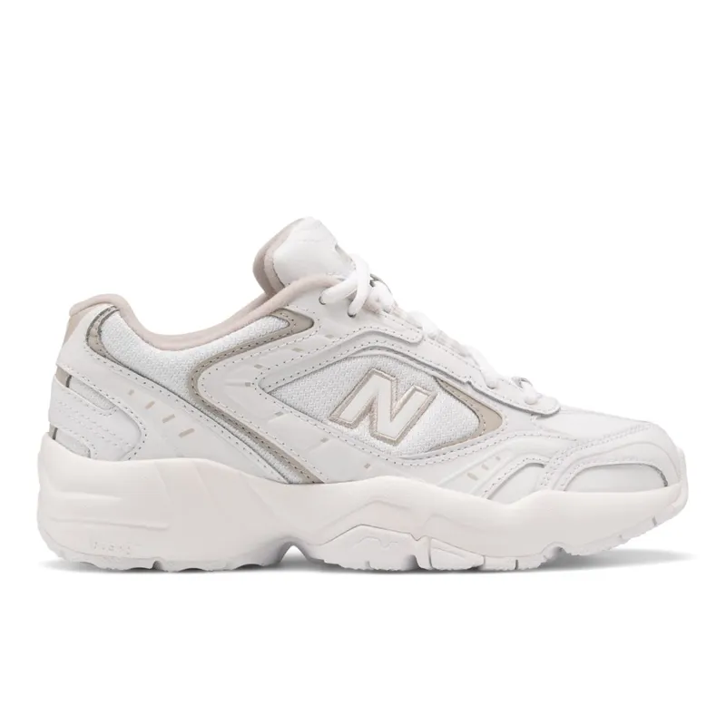 New Balance 452 White / Light Cliff Grey / Black (WX452V1-30195)