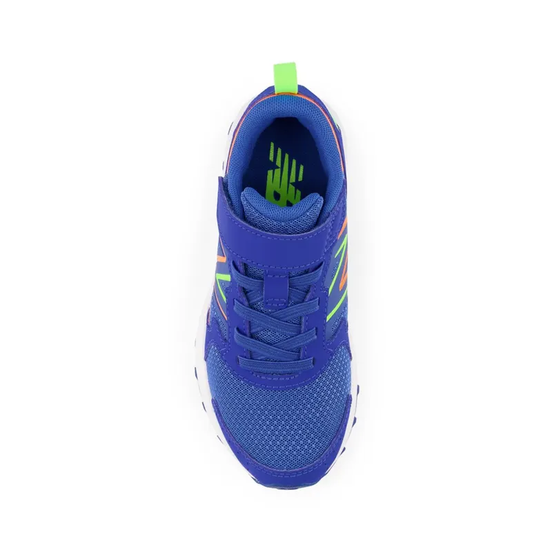 New Balance Fresh Foam 650 Bungee Lace with Top Strap Cobalt / Pixel Green / Blaze Orange (YU650V1-40305)