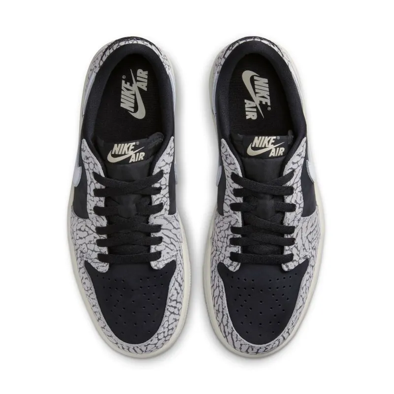 Air Jordan 1 Retro Low OG Wmns “Black Cement” (CZ0775-001)