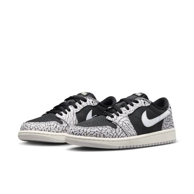 Air Jordan 1 Retro Low OG Wmns “Black Cement” (CZ0775-001)