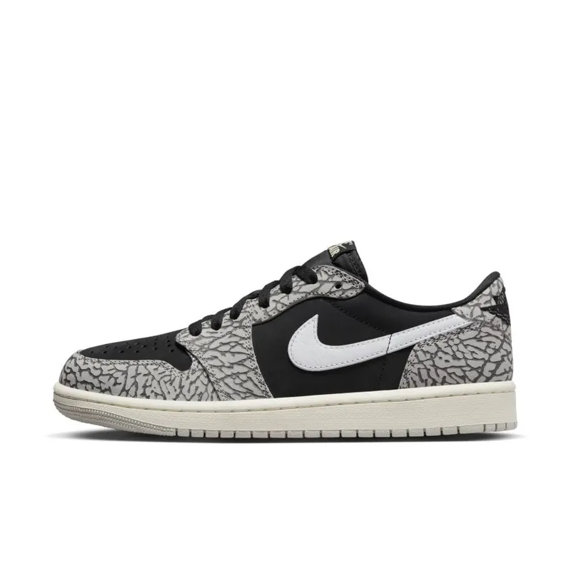 Jordan 1 Retro Low OG “Black Cement” (CZ0790-001)