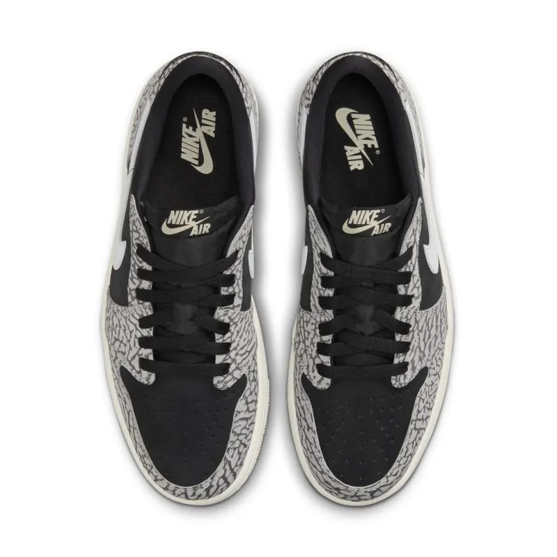 Jordan 1 Retro Low OG “Black Cement” (CZ0790-001)