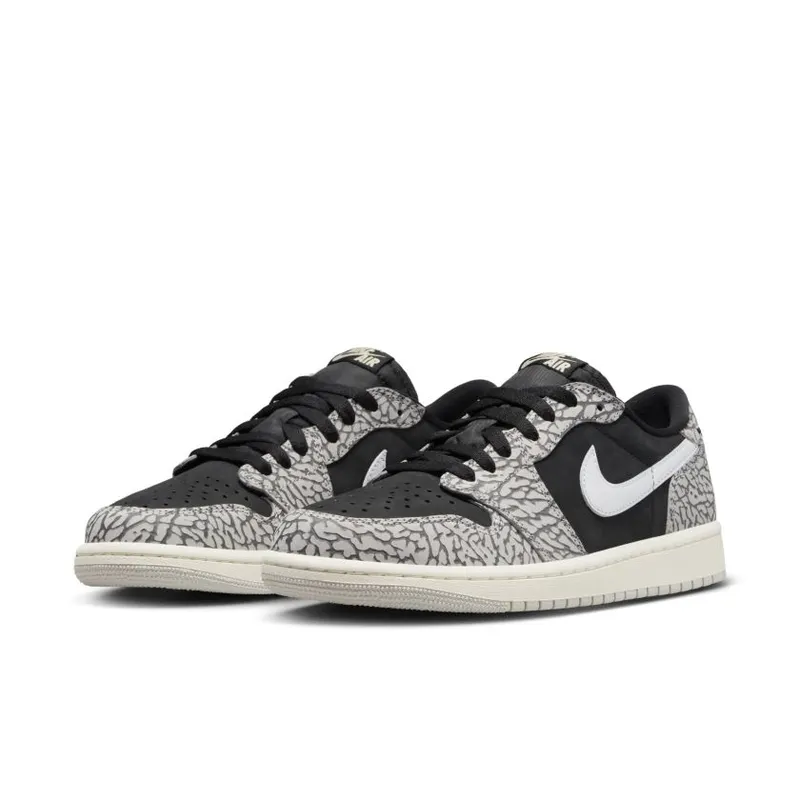Jordan 1 Retro Low OG “Black Cement” (CZ0790-001)