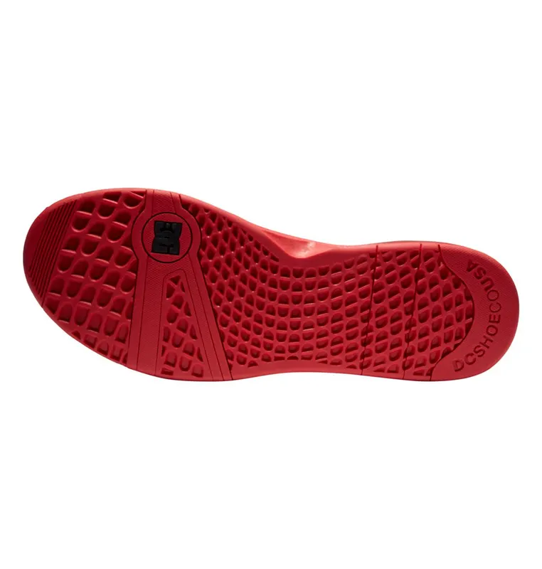 DC Shoes Versatile Le white/black/athletic red (ADYS200076-WTK)