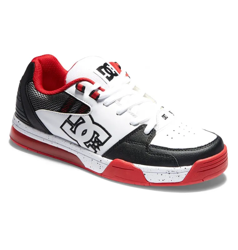 DC Shoes Versatile Le white/black/athletic red (ADYS200076-WTK)