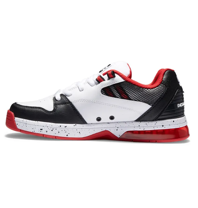 DC Shoes Versatile Le white/black/athletic red (ADYS200076-WTK)