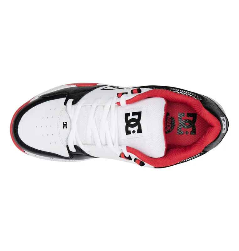 DC Shoes Versatile Le white/black/athletic red (ADYS200076-WTK)