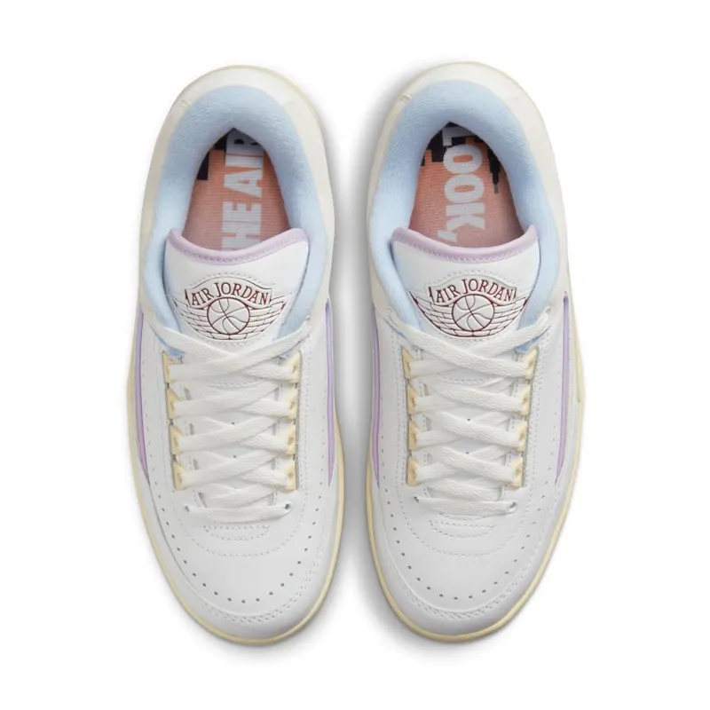 Air Jordan 2 Retro Low ‘Summit White and Ice Blue’ (DX4401-146)