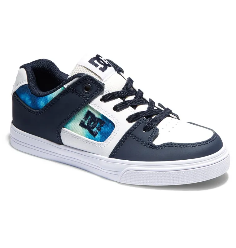 DC Shoes Pure Elastic white/blue/green (ADBS300256-XWBG)