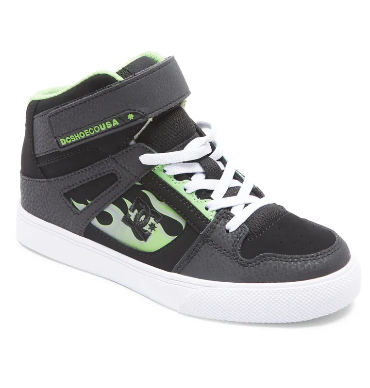 DC Shoes Pure High-Top EV black/grey/black (ADBS300324-XKSK)