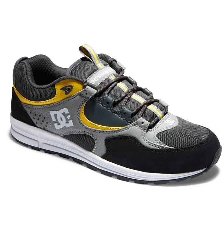DC Shoes Kalis Lite black/grey/yellow (ADYS100291-XKSY)