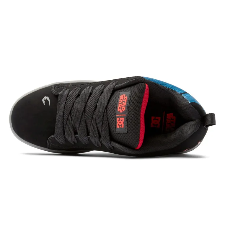 DC Shoes Star Wars X DC Court Graffik black/grey (ADYS100727-BLG)