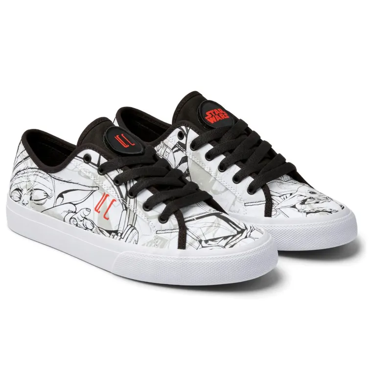 DC Shoes Star Wars X DC Manual Vulcanized white/black (ADYS300718-WBK)