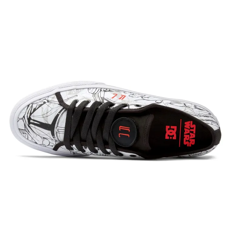 DC Shoes Star Wars X DC Manual Vulcanized white/black (ADYS300718-WBK)