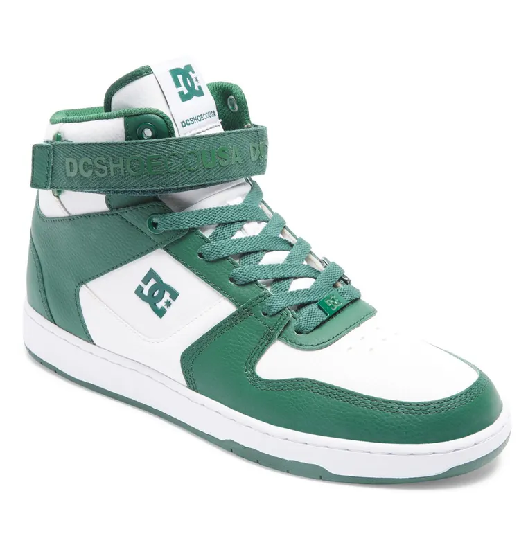 DC Shoes Pensford Hi white/green (ADYS400038-WGN)