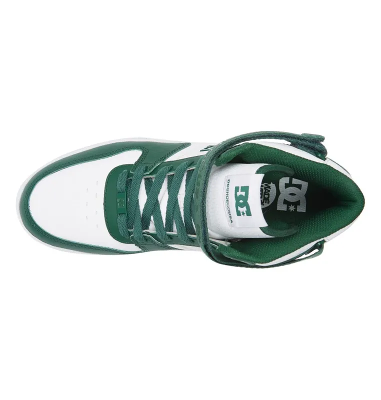 DC Shoes Pensford Hi white/green (ADYS400038-WGN)