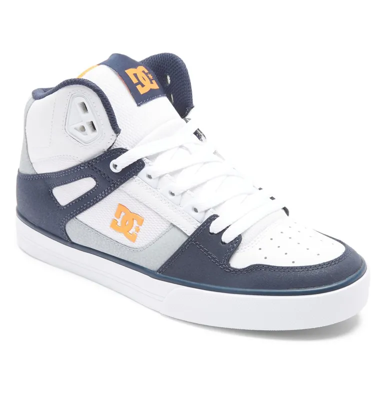 DC Shoes Pure SE white/grey/orange (ADYS400043-XWSN)