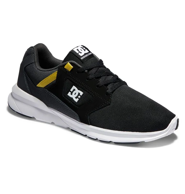 DC Shoes Skyline black/grey/yellow (ADYS400066-XKSY)