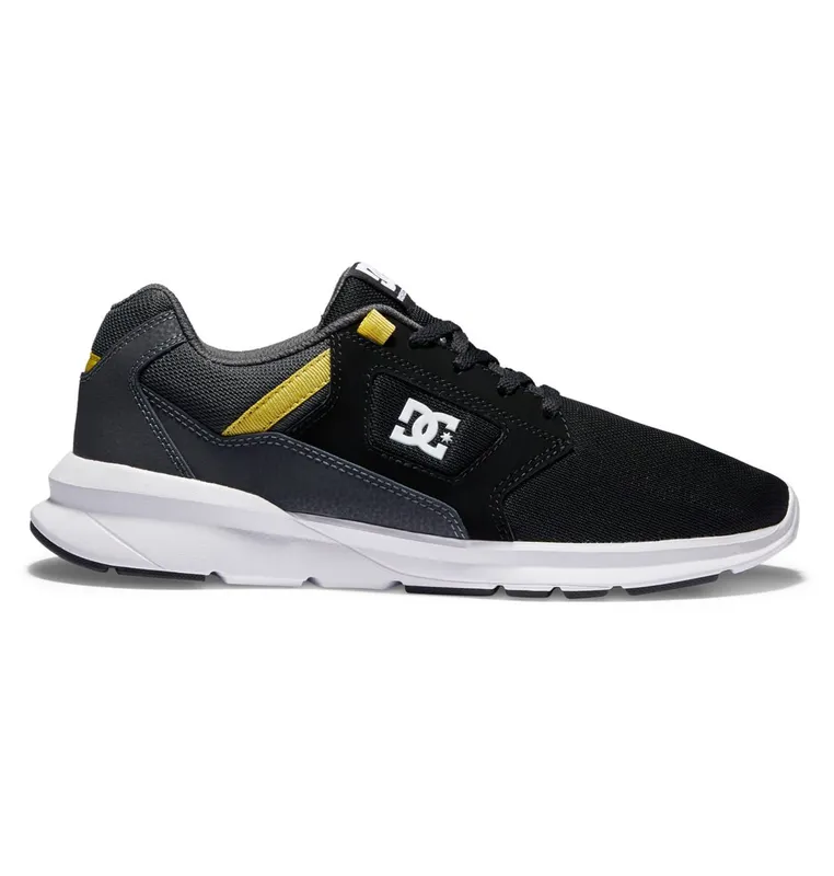 DC Shoes Skyline black/grey/yellow (ADYS400066-XKSY)