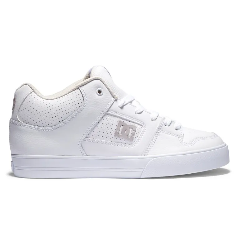 DC Shoes Pure Mid white/grey (ADYS400082-WGY)
