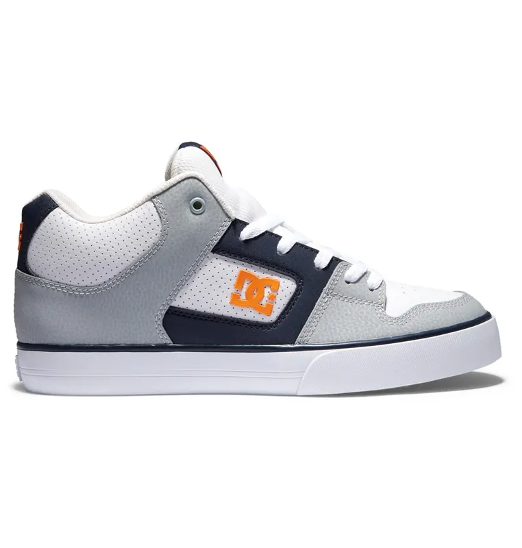 DC Shoes Pure Mid white/grey/orange (ADYS400082-XWSN)