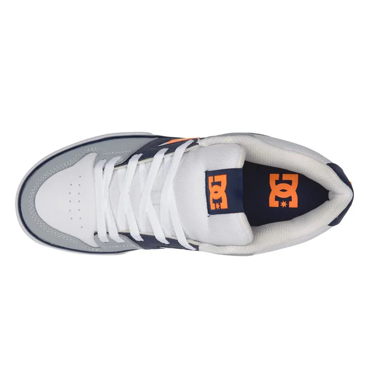 DC Shoes Pure Mid white/grey/orange (ADYS400082-XWSN)