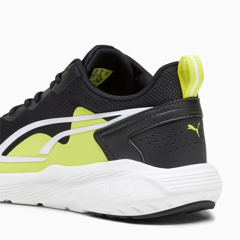 Puma All Day Active Wit/Zwart/Geel (386269-21)