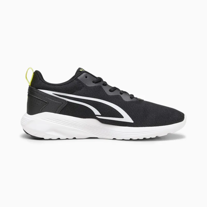 Puma All Day Active Wit/Zwart/Geel (386269-21)