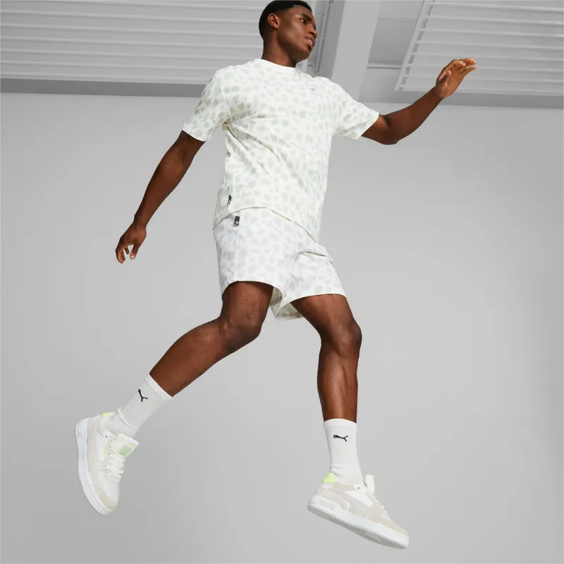 Puma CA Pro Glitch suède Wit/Grijs/Geel (390682-01)