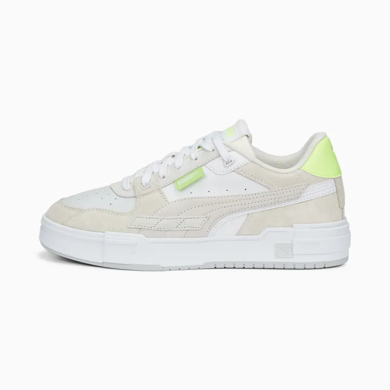 Puma CA Pro Glitch suède Wit/Grijs/Geel (390682-01)