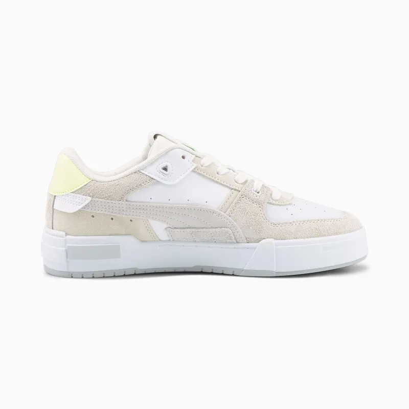 Puma CA Pro Glitch suède Wit/Grijs/Geel (390682-01)