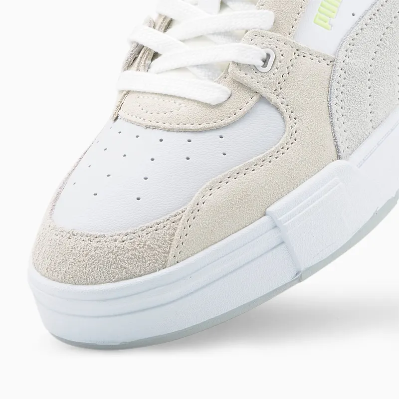 Puma CA Pro Glitch suède Wit/Grijs/Geel (390682-01)