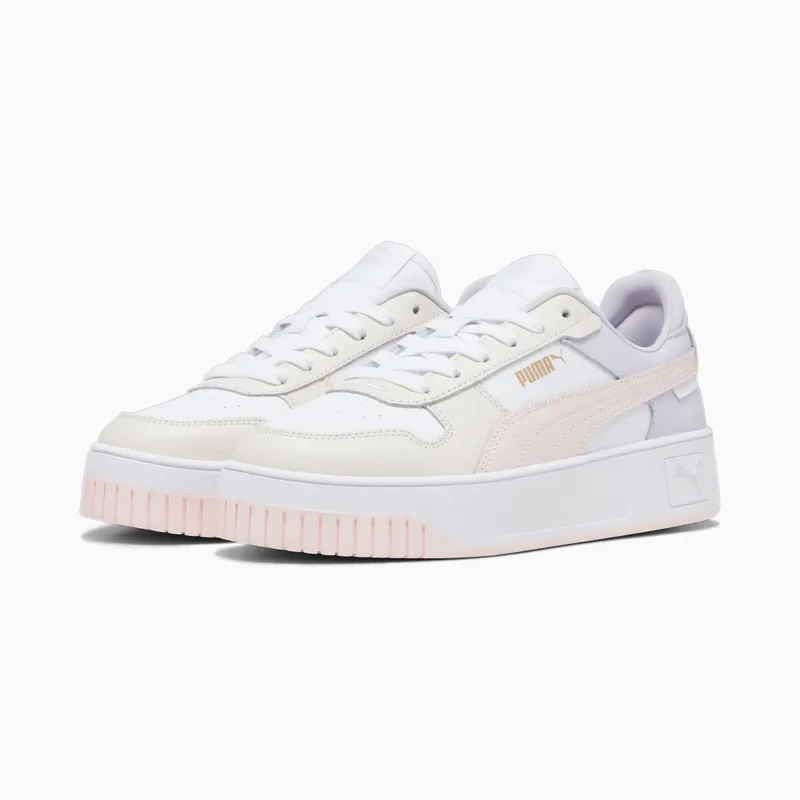 Puma Carina Street Wit/Roze (389390-10)