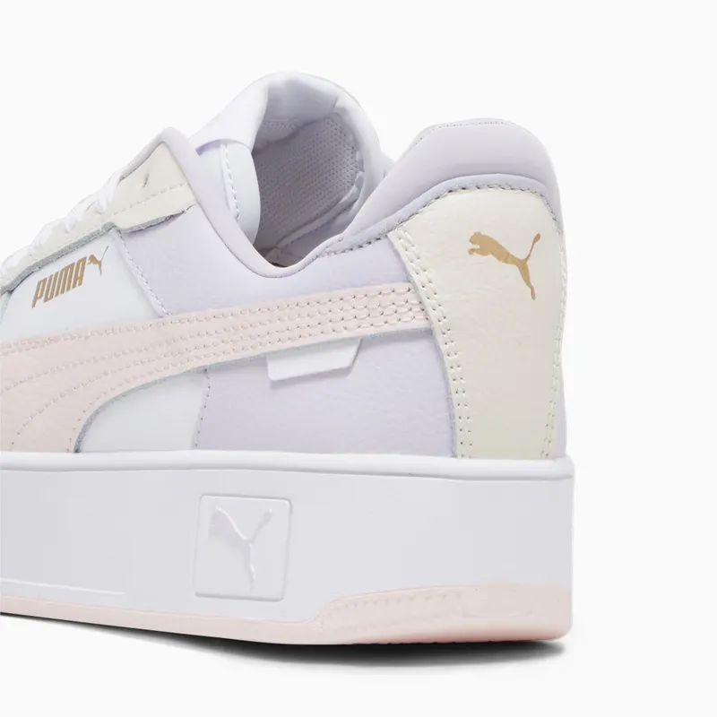 Puma Carina Street Wit/Roze (389390-10)