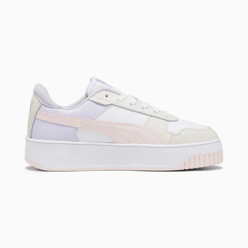 Puma Carina Street Wit/Roze (389390-10)