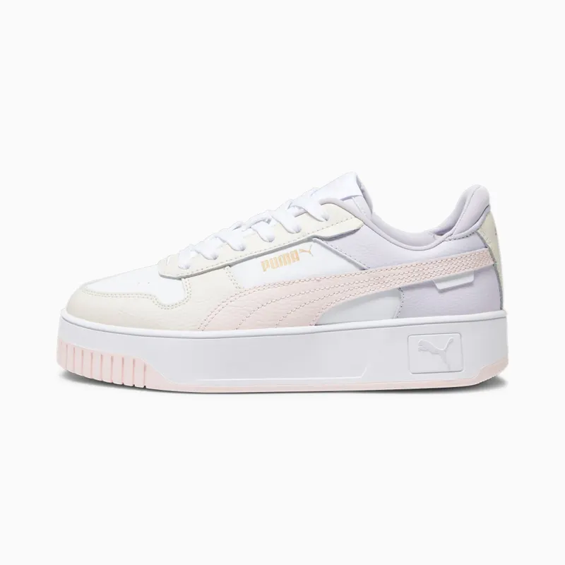 Puma Carina Street Wit/Roze (389390-10)